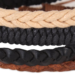 Men's Bracelet, Men Jewelry, Bracelet, Men's Wristband,  Leather Bracelet, Braided Bracelet, Men Women   Bracelet 12BRCH4973B