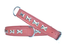 Hand Crafted Heavy Duty Leather Dog Collar With Padded Soft Lining 10AB303