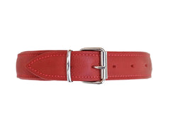 Hand Crafted Heavy Duty Leather Dog Collar With Padded Soft Lining 10AB304