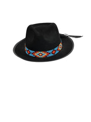 Handmade Adjustable Beaded Hat Band 1HBIS003