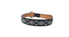 Handmade Western Rodeo Heavy Duty Beaded Full-Grain Leather Belt Unisex with Removable Buckle  30IS101