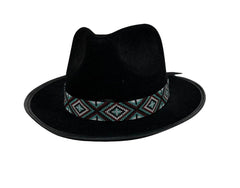 Handmade Adjustable Beaded Hat Band 1HBIS001