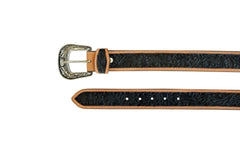 Western Genuine Leather Belt with Removable Buckle 30AB118